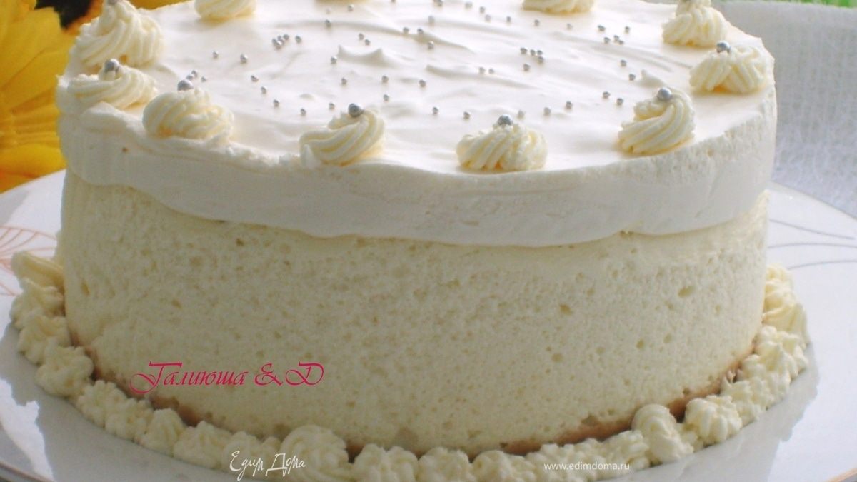Чизкейк "Белоснежно-Нежный" для Марии (LapSha)
