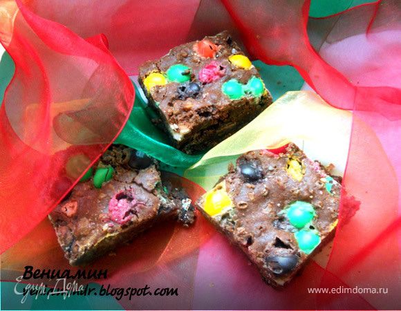 Tescoma. Брауни с M&amp;M