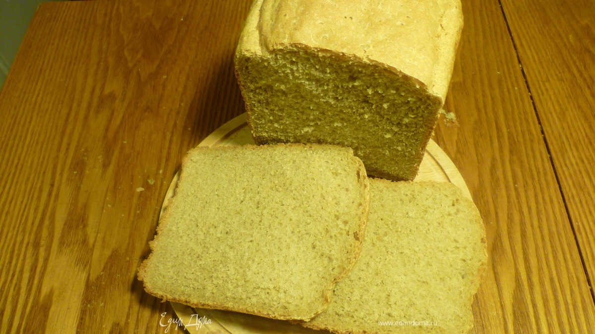 Ржаной хлеб на прессованных хлебопекарских дрожжях.