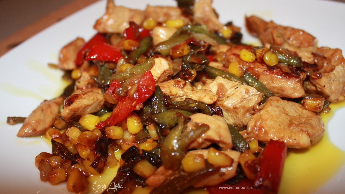 Курица по-мексикански