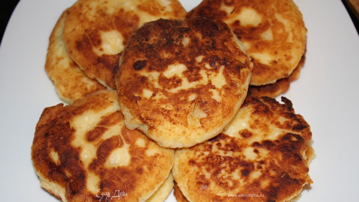 Сырники с грушей и корицей