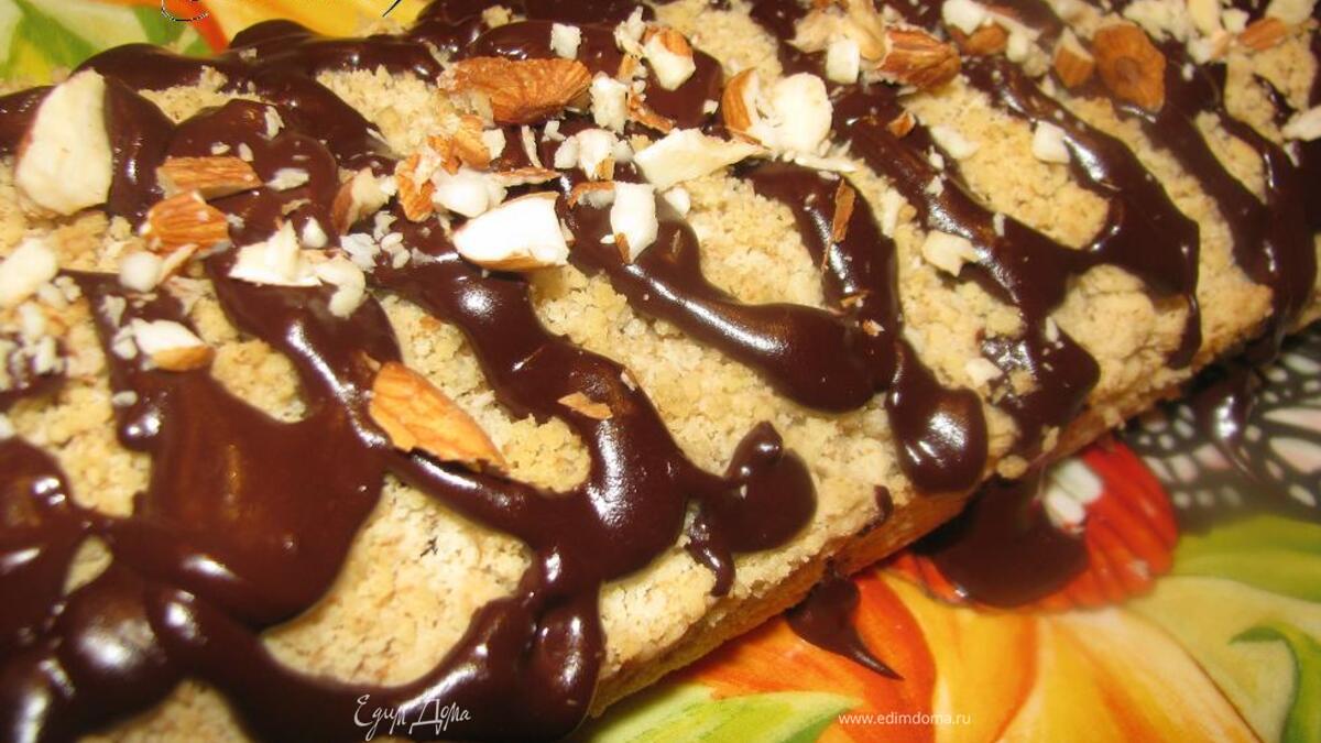 Песочный кекс с "пьяными" финиками