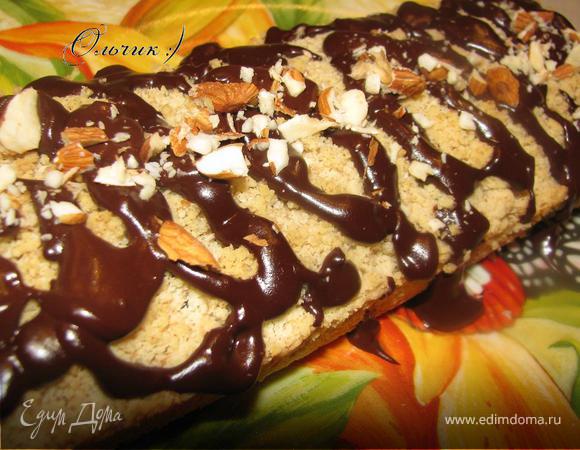 Песочный кекс с "пьяными" финиками