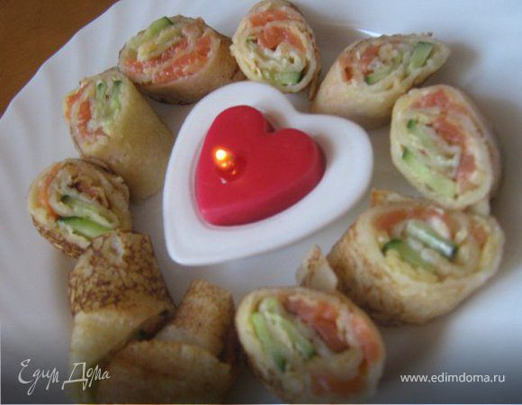 Блинные роллы Блинные роллы