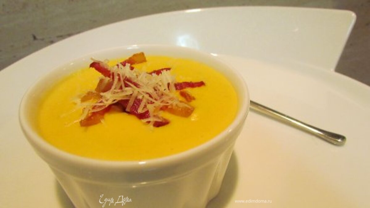 Крем-суп сырно-овощной