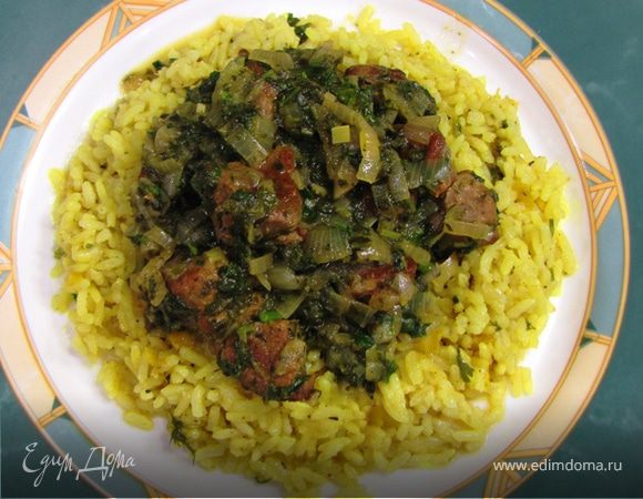 Сабза говурма с французским акцентом