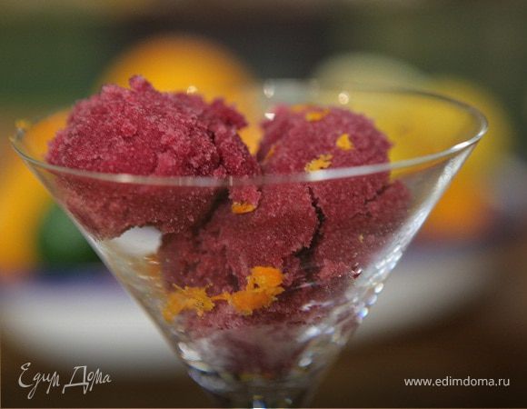 Сорбе из глинтвейна