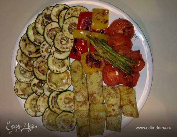 Овощи на гриле Овощи на гриле