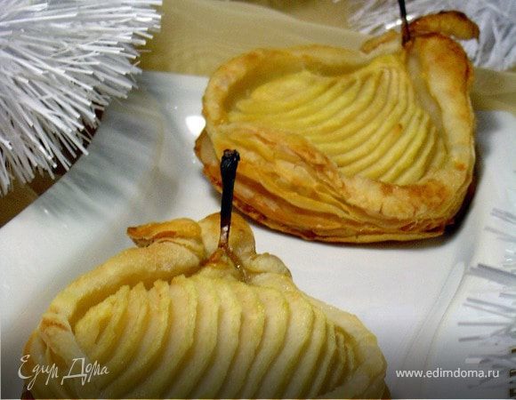 Слойки с грушами и орехами. Tescoma