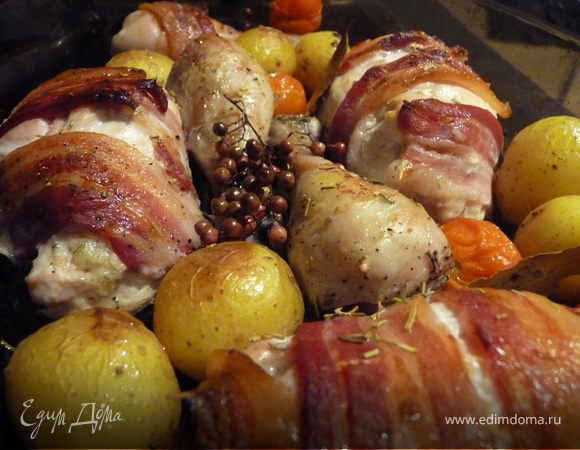 Фаршированные куринные грудки Фаршированные куринные грудки