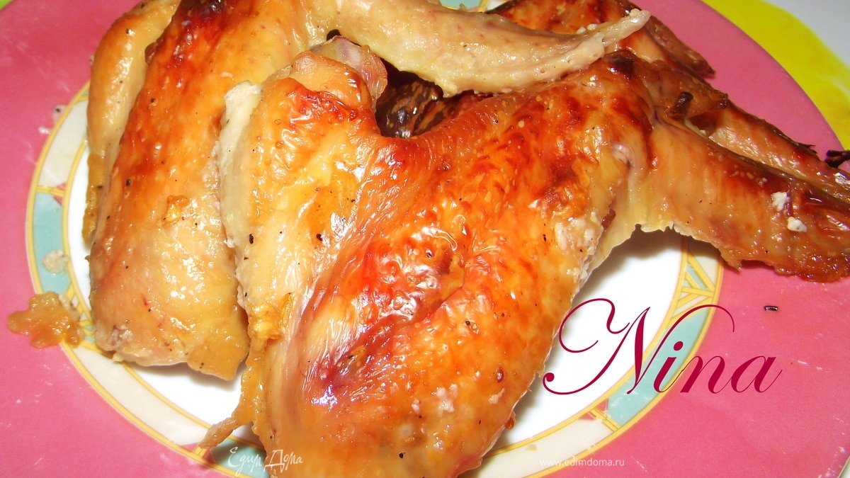 Куриные крылышки в сырном маринаде