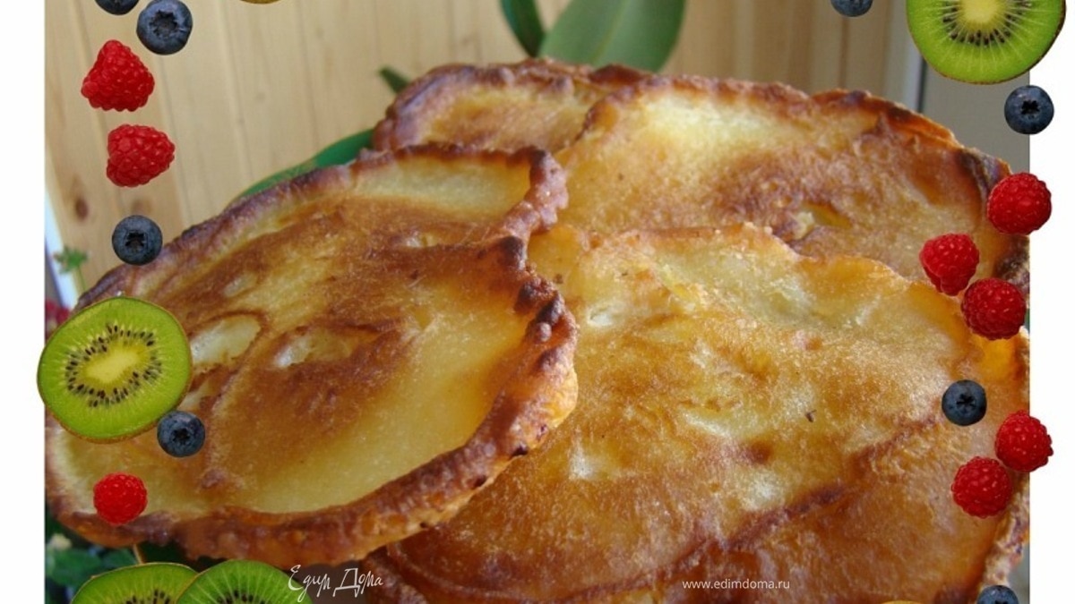 Фруктовые оладьи