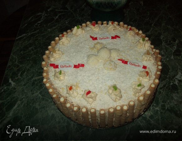 Торт Raffaello
