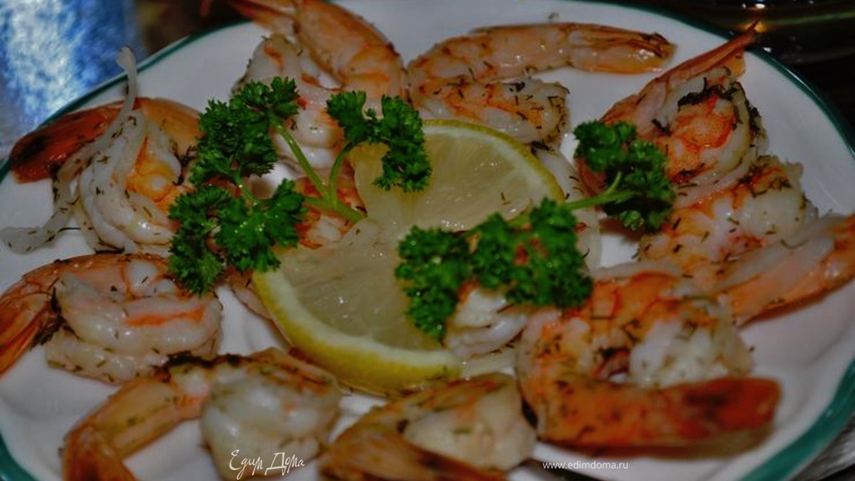 Маринованные креветки