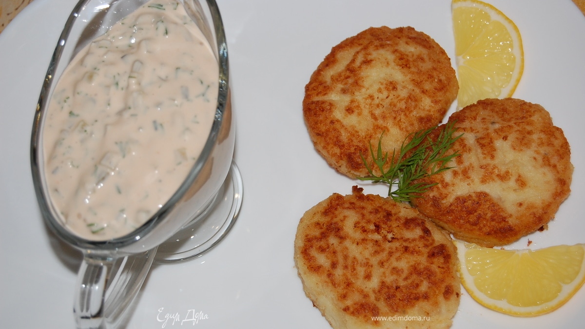 Рыбные котлеты с плавленным сырком