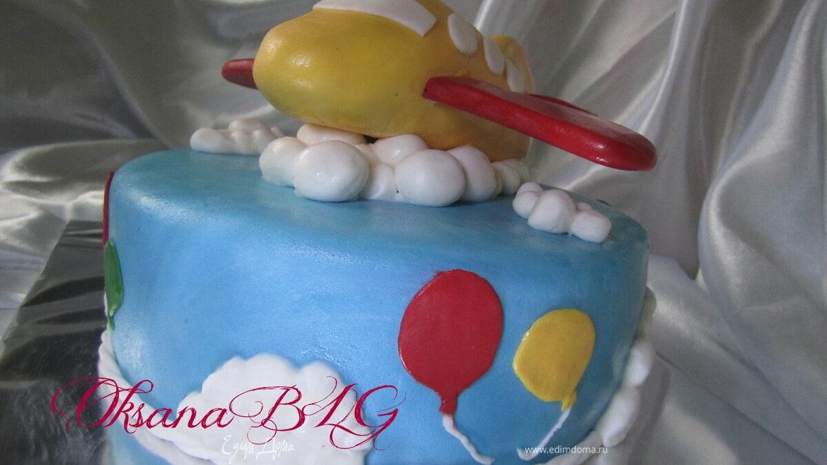 Торт "Самолетик"