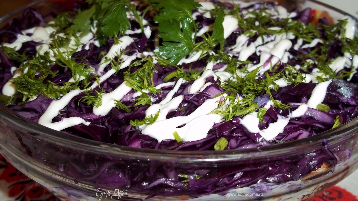 Зимний салат