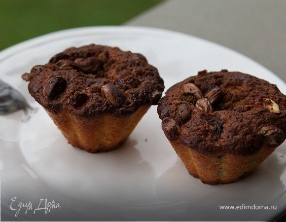 Маффины с сухофруктами и фисташками Маффины с сухофруктами и фисташками