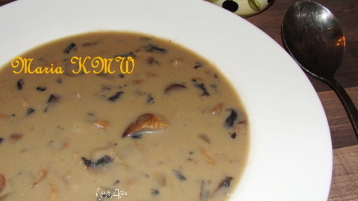 Крем-суп из шампиньонов