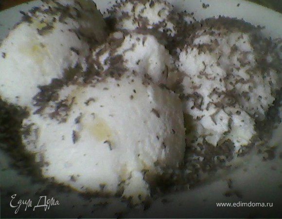 Мороженое пломбир с ананасами