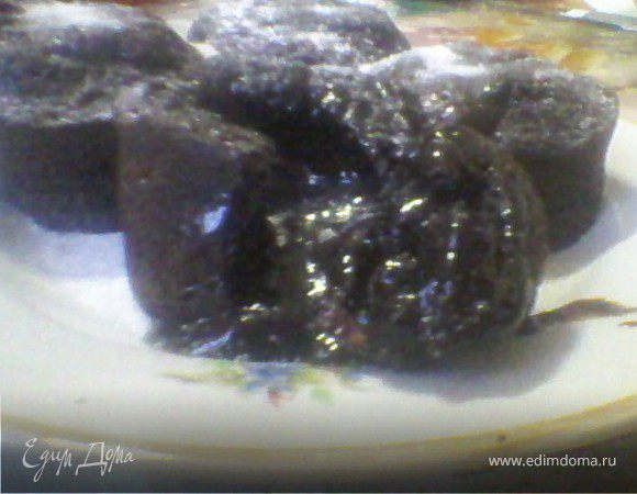 Шоколадный фондан для Оксаны Пономаренко