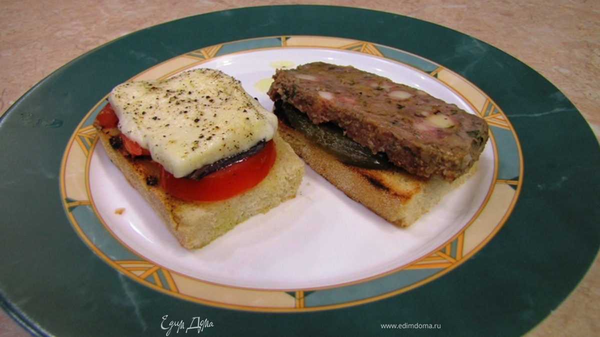 Кростини с различной начинкой (повтор)