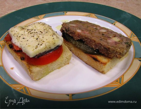 Кростини с различной начинкой (повтор)