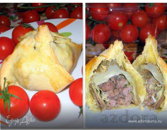 Фаршированные артишоки в тесте Фаршированные артишоки в тесте