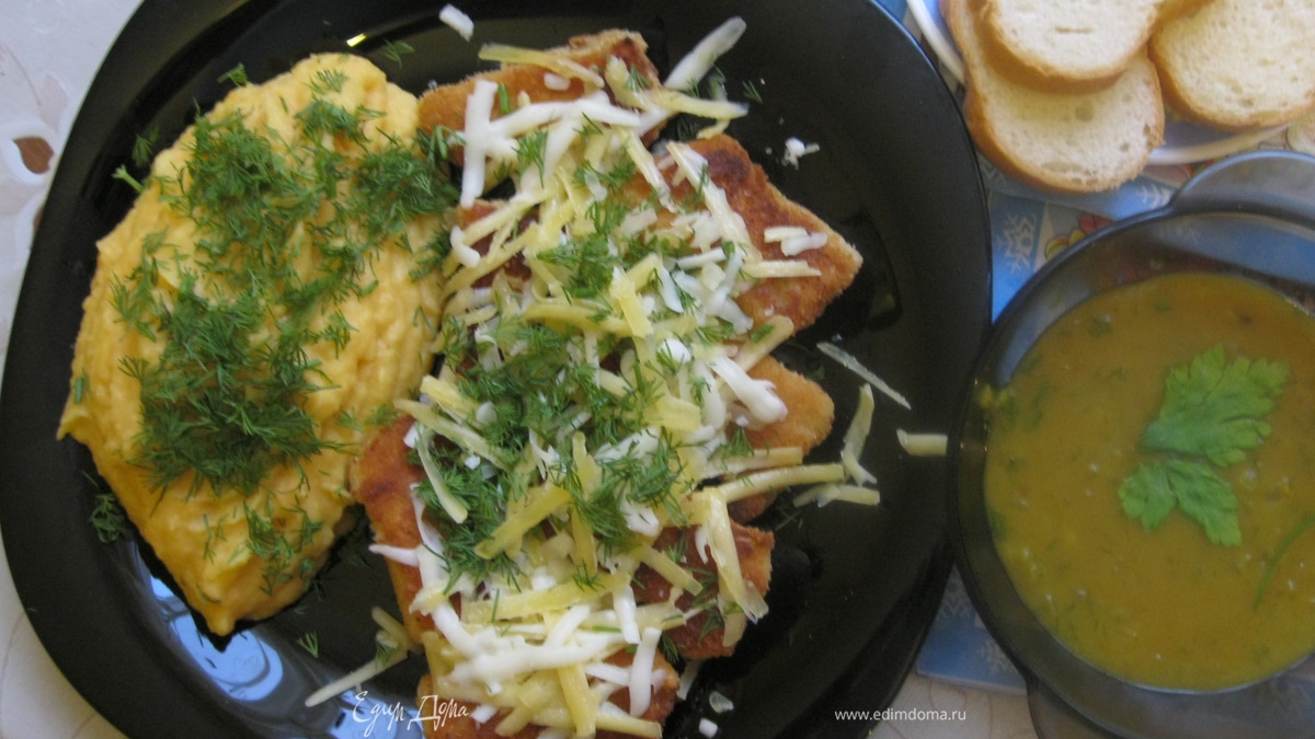 Рыбные котлетки.