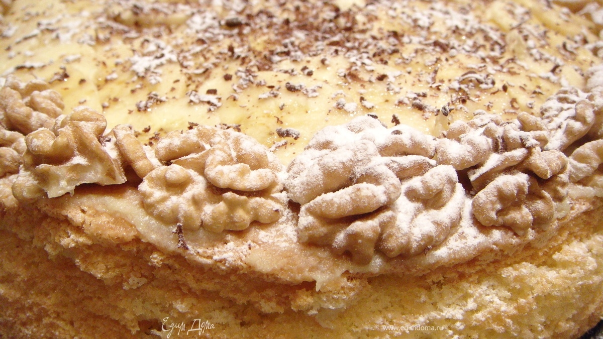 Банановый торт