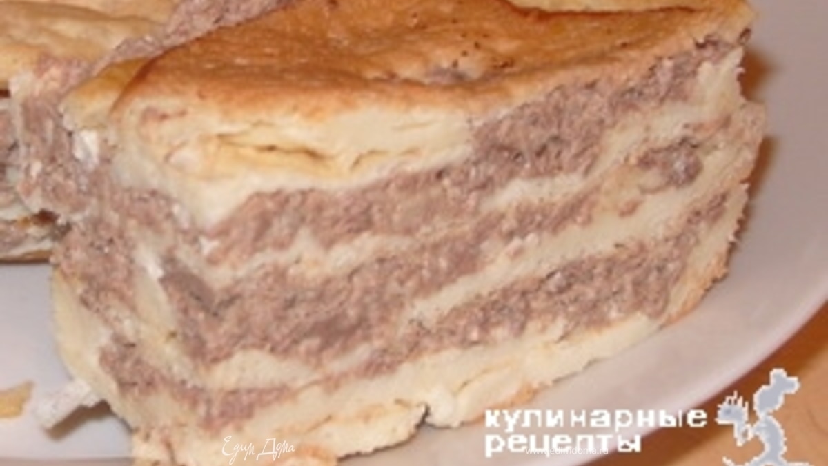 Заварной торт с кремом из взбитых мозгов «Флер»