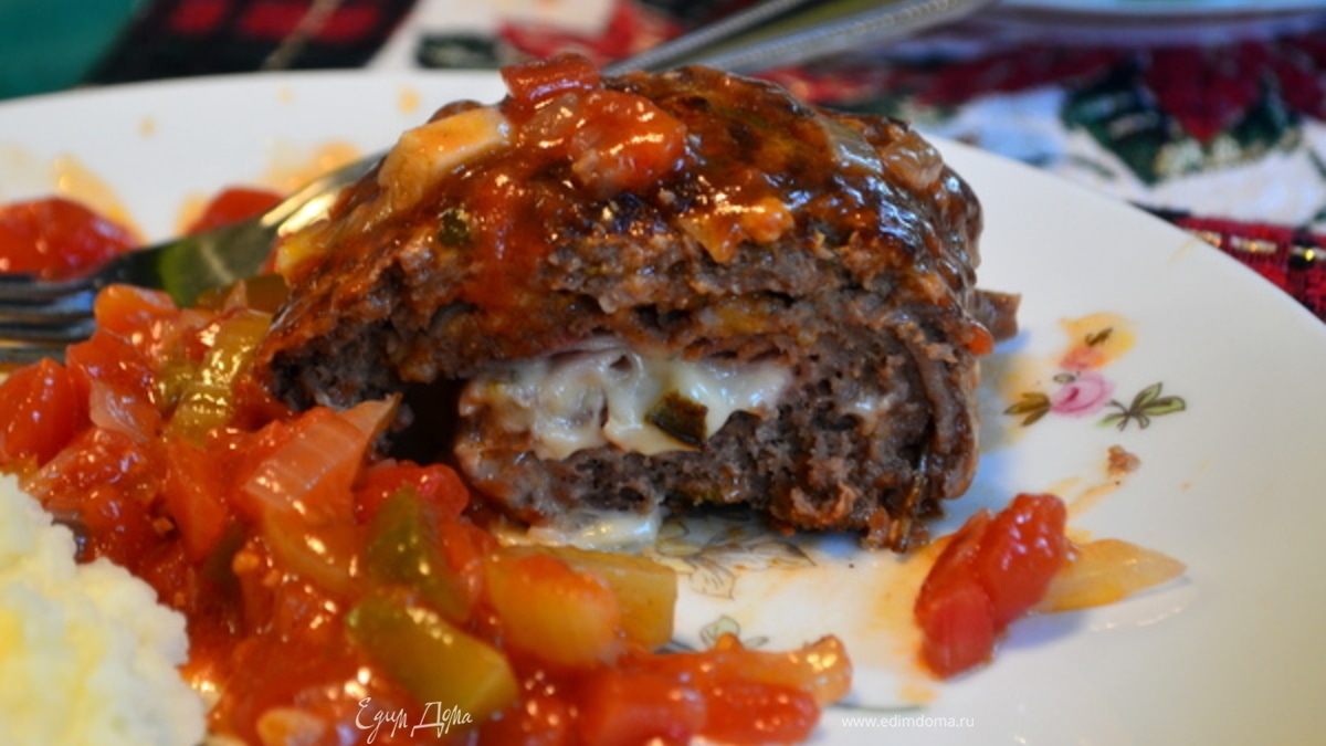 Праздничное мясное колесо