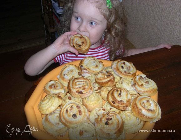 Завитушки с изюмом Завитушки с изюмом