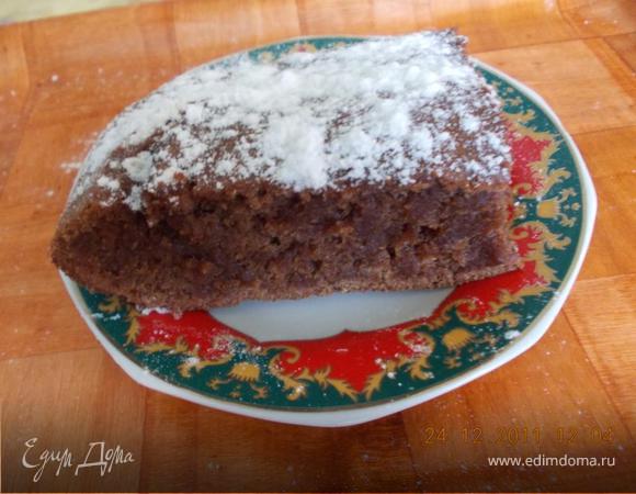 Бананово-шоколадный пирог Бананово-шоколадный пирог