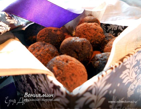 Трюфели с пралине