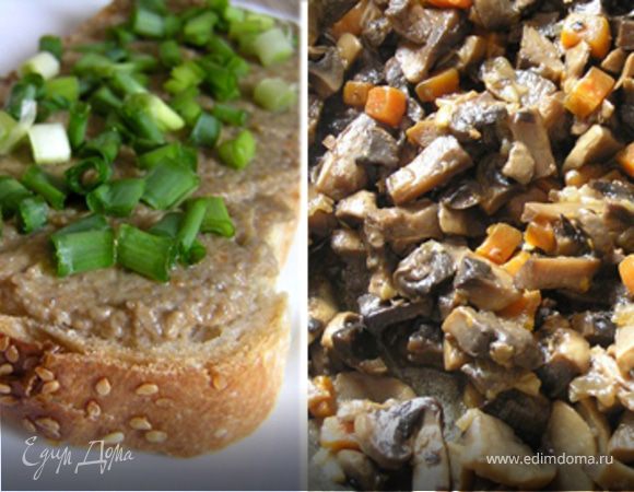 Грибная икра или паштет