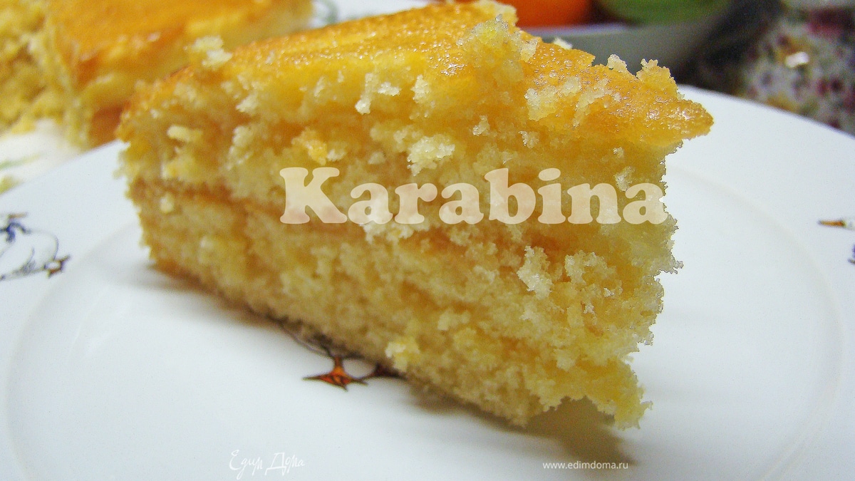 Лимонный торт