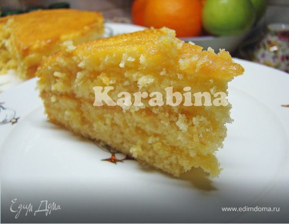 Лимонный торт 