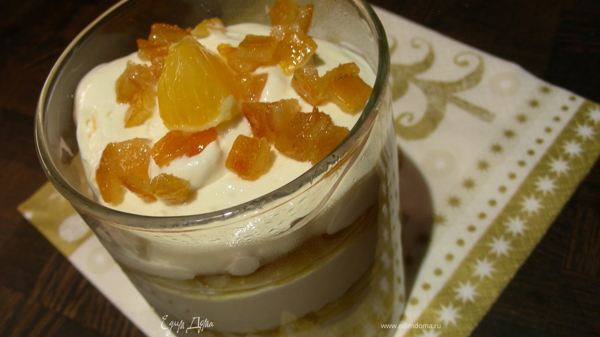 Трайфл с апельсинами и лимончелло