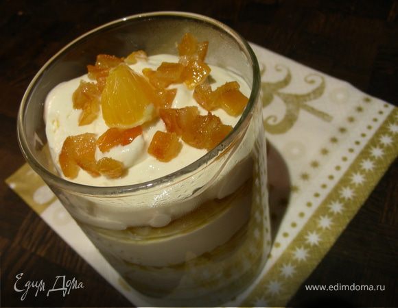 Трайфл с апельсинами и лимончелло Трайфл с апельсинами и лимончелло