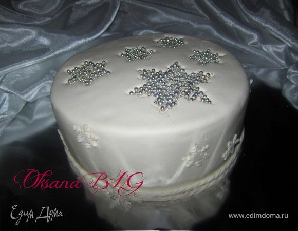 Торт "Друзья, с Новым годом"!)) Торт "Друзья, с Новым годом"!))