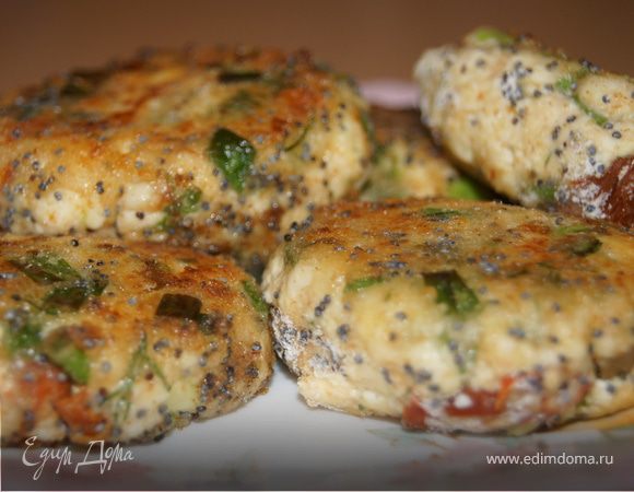 Сырники с зеленым луком и укропом