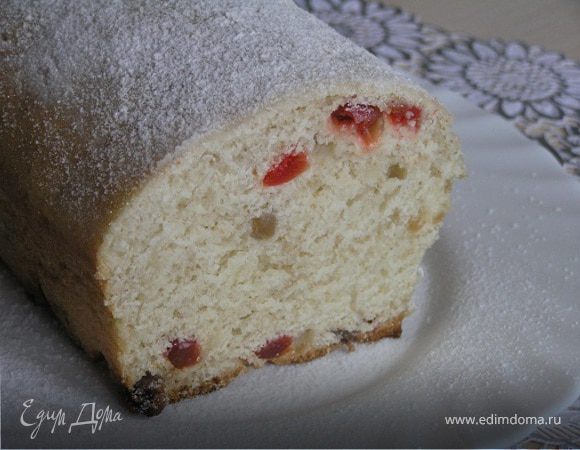 Десертный хлеб с изюмом и вишней Десертный хлеб с изюмом и вишней