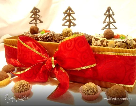 Пирожное"Новогодние ёлки"