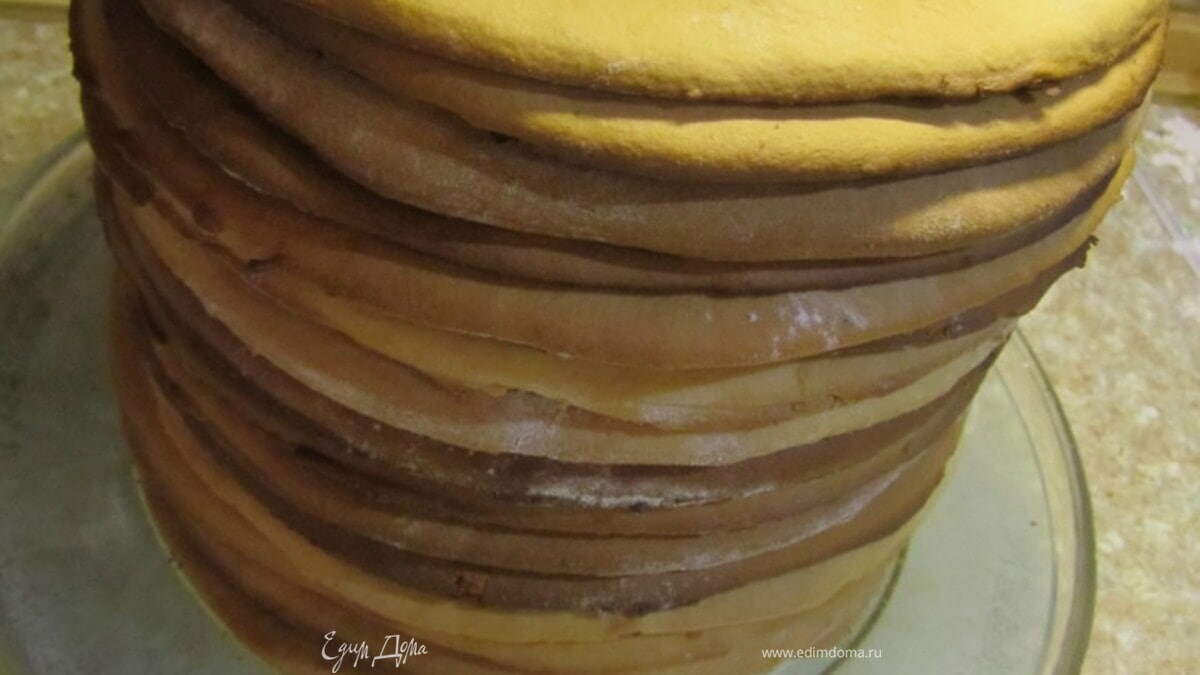 Медовые коржи.