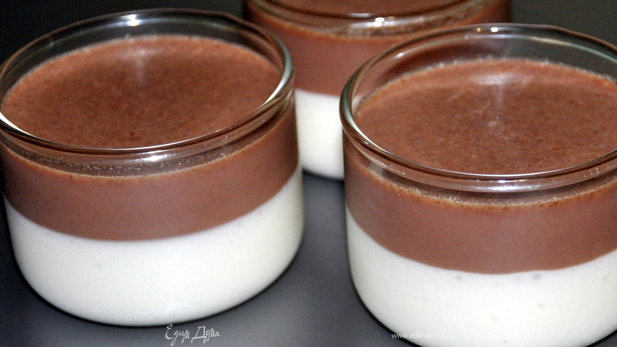 Шоколадное желе