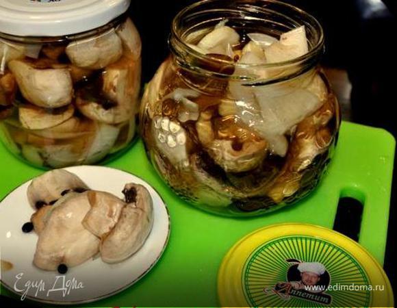 Маринованные грибочки по-польски