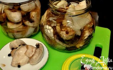 Рецепт Маринованные грибочки по-польски