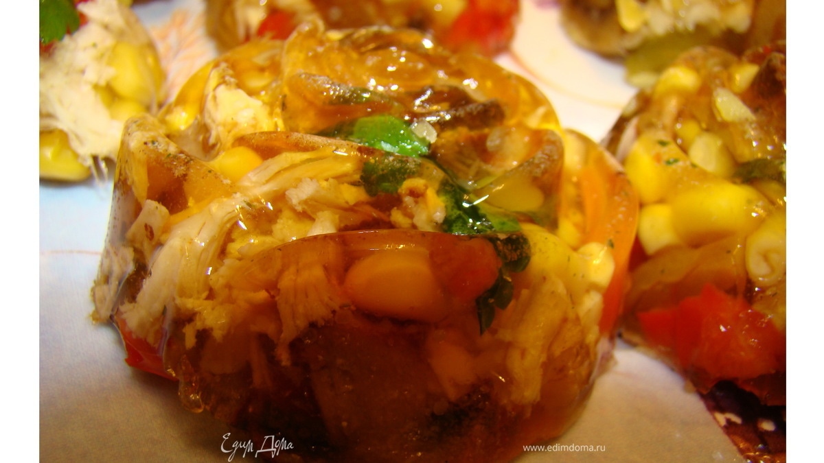 Овощное заливное