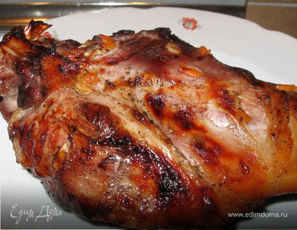 Баранья нога, запеченная в рукаве Баранья нога, запеченная в рукаве